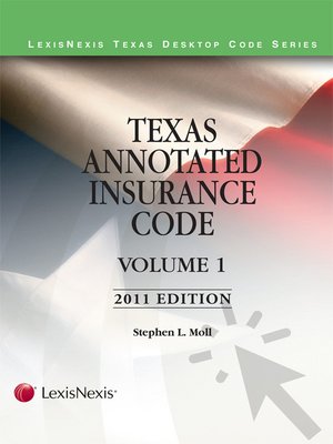 cover image of Texas Annotated Insurance Code